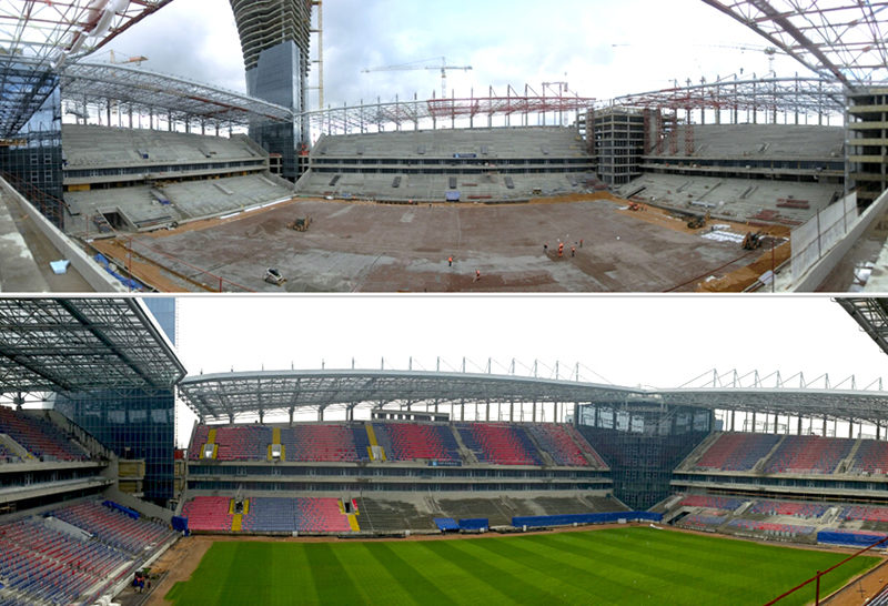 Строительство стадиона «ЦСКА»